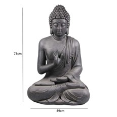 Seated Statue of Buddha for Indoor or Outdoor Display